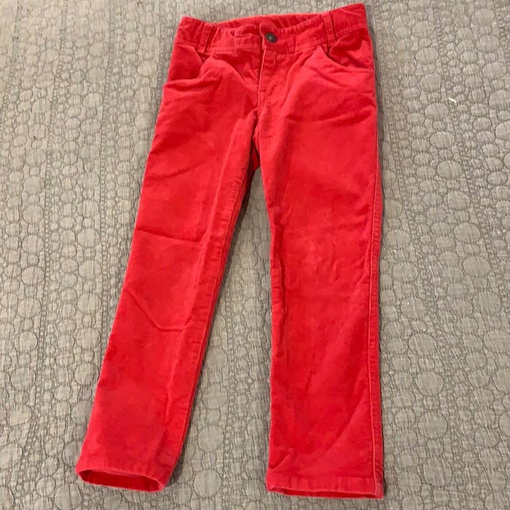 Kids Pink Tea corduroys - size 6